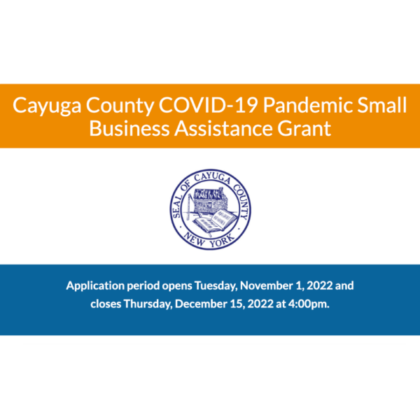Cayuga County Small Business Assistance Grant
